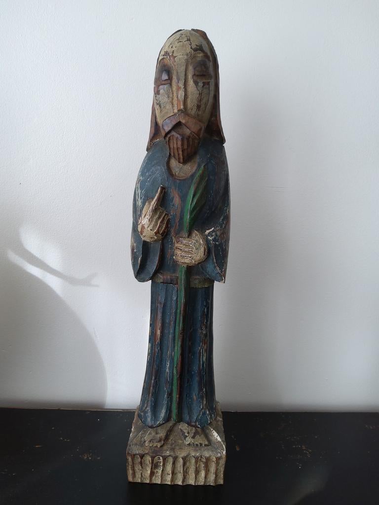 Religieus beeld getekend, Antiek en Kunst, Ophalen of Verzenden