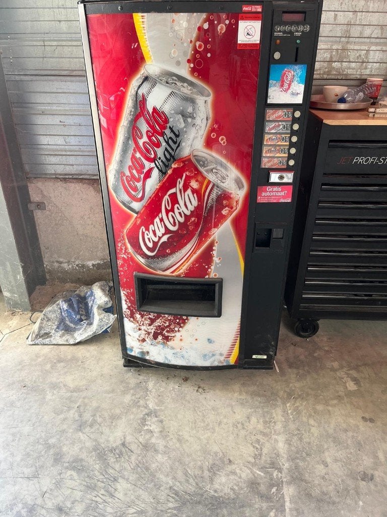 cola automaat, Enlèvement, Utilisé, Ustensile