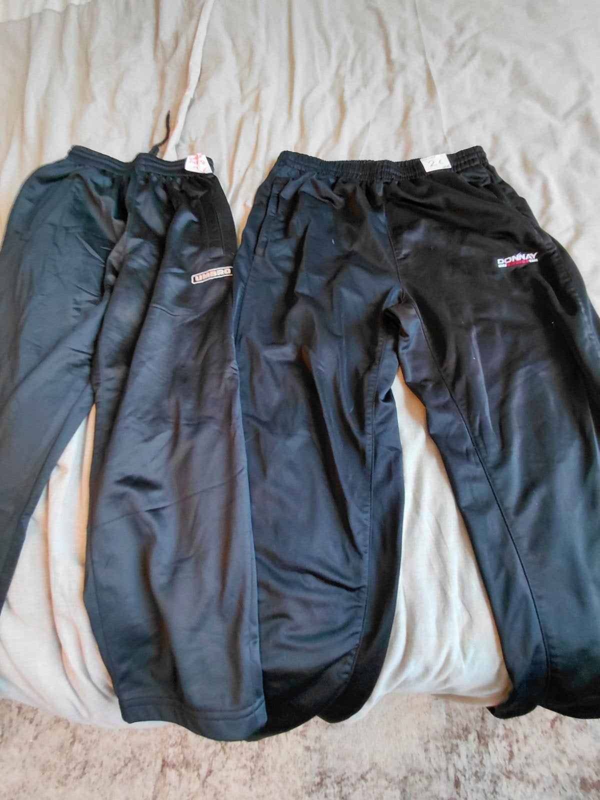 1 umbro zwart sportbroek-1 donnay zwart sportbroek, Kleding | Heren, Ophalen, Maat 52/54 (L), Zwart, Umbro en donnay