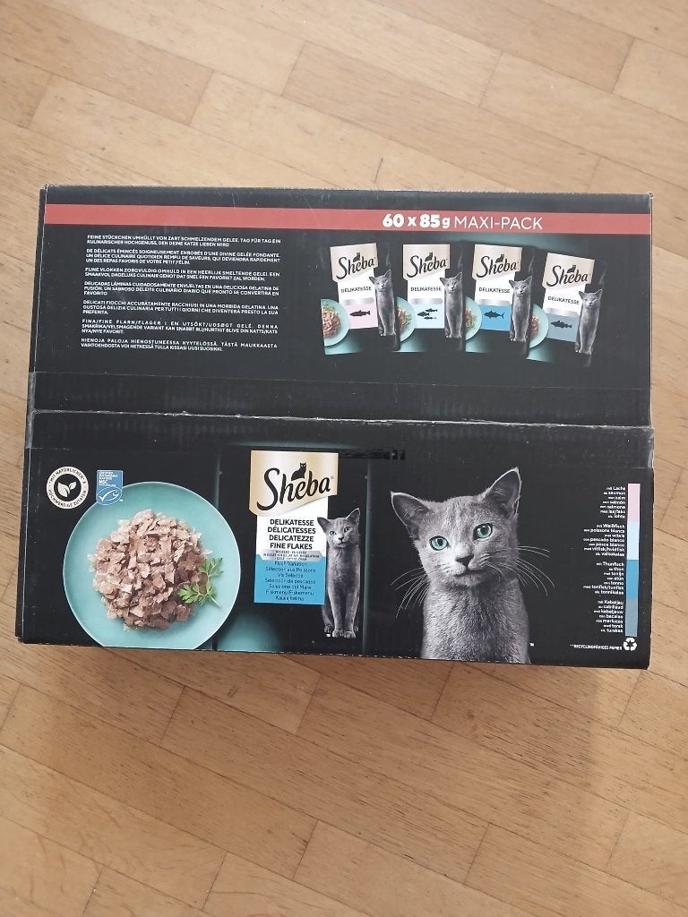 Nourriture pour chat (Sheba), Enlèvement, Chat