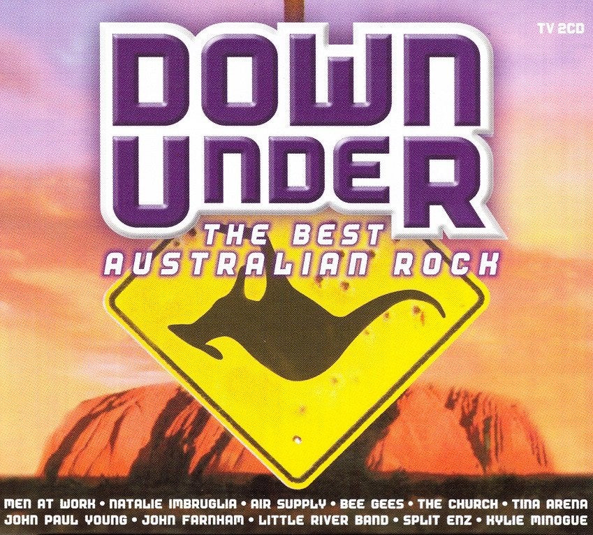 SALE--CD VARIOUS-Down Under, The Best Australian R, Verzenden
