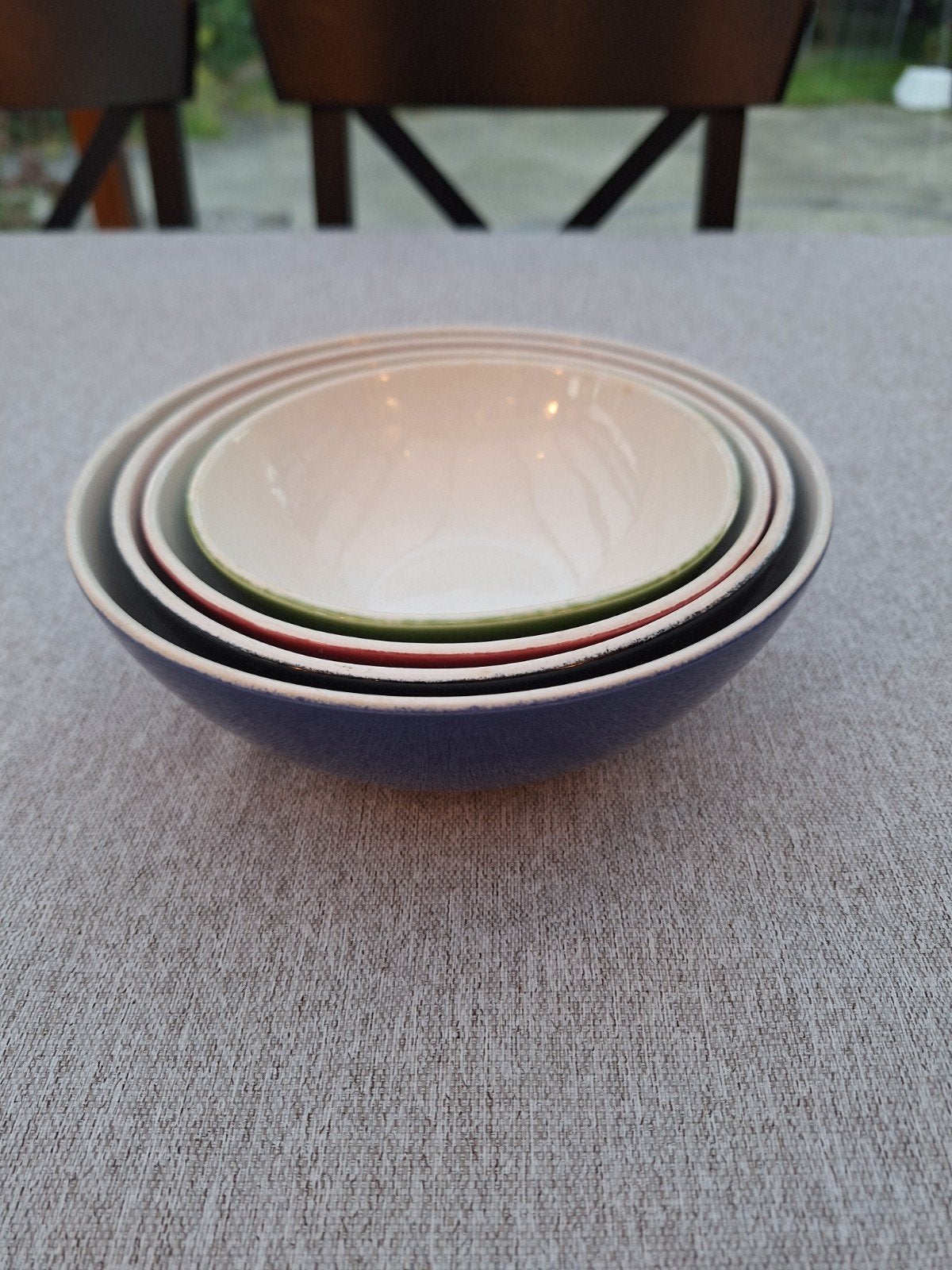 plat gigogne boch vintage saladiers, Antiquités & Art, Enlèvement