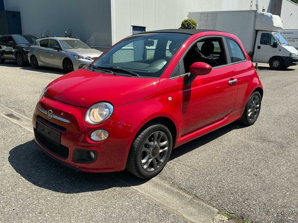 2015 Fiat 500 Cabrio Personenauto, Auto's, Fiat, Gebruikt, Bedrijf, Overige carrosserie, Te koop