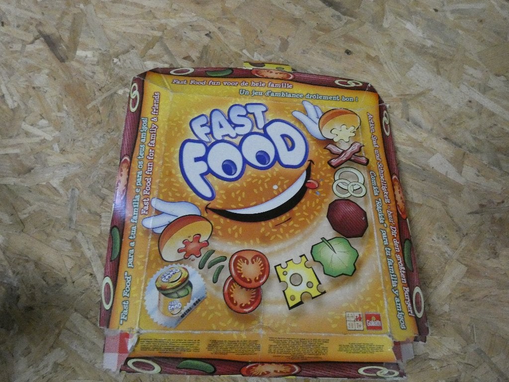 Goliath Fast Food gezelschapsspel, Ophalen of Verzenden, Gebruikt