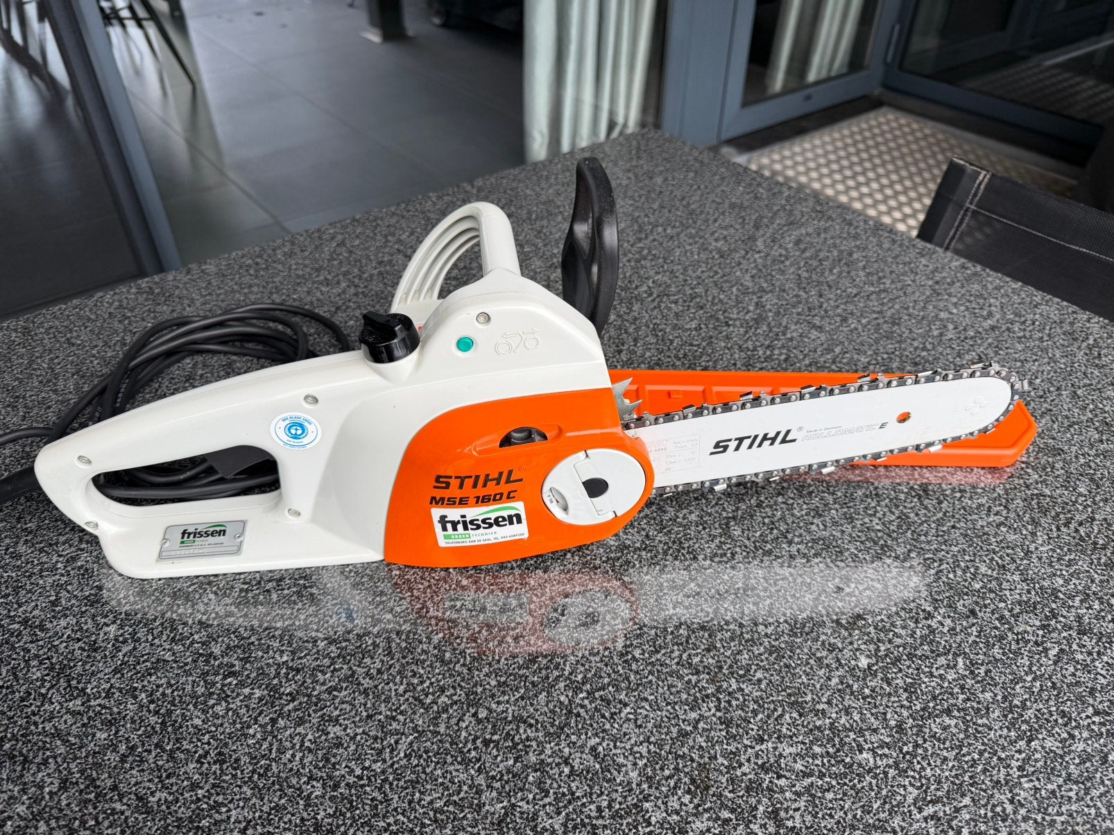 Te koop Stihl Elektrische kettingzaag MSE 160C, Ophalen, Zo goed als nieuw
