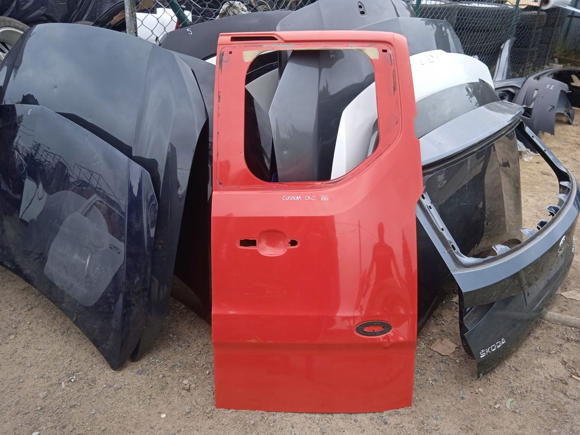 Ford Transit Custom Portier Rechts, Gebruikt, Deur, Info@ford.com, Rechts