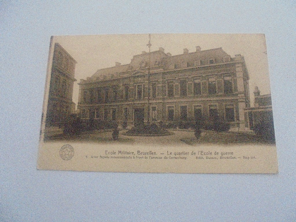 brussel militaire school  - 10 postkaarten, Verzamelen, Ophalen of Verzenden, 1920 tot 1940, Ongelopen, Brussel (Gewest)