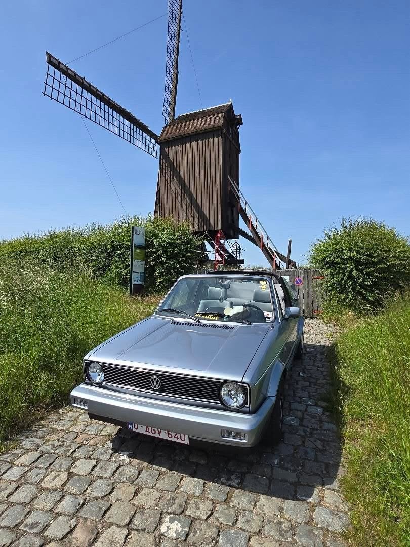 golf Karmann 1989, Auto's, Voorwielaandrijving, 4 zetels, Lederen bekleding, 4 cilinders