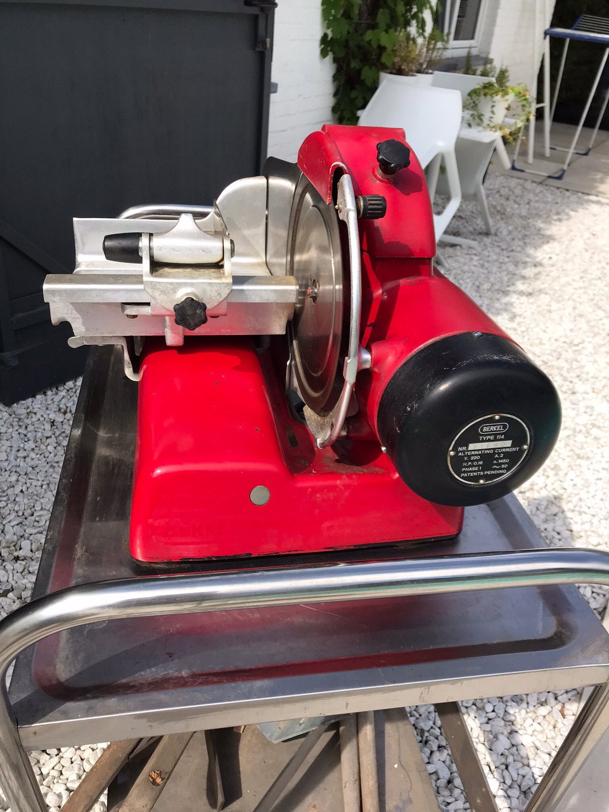 Berkel snijmachine type 114, Zakelijke goederen, Horeca | Keukenapparatuur, Ophalen of Verzenden