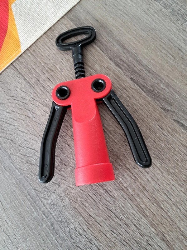 Zwart-rode kurkentrekker, Huis en Inrichting, Overige typen, Nieuw, Ophalen of Verzenden, Zwart