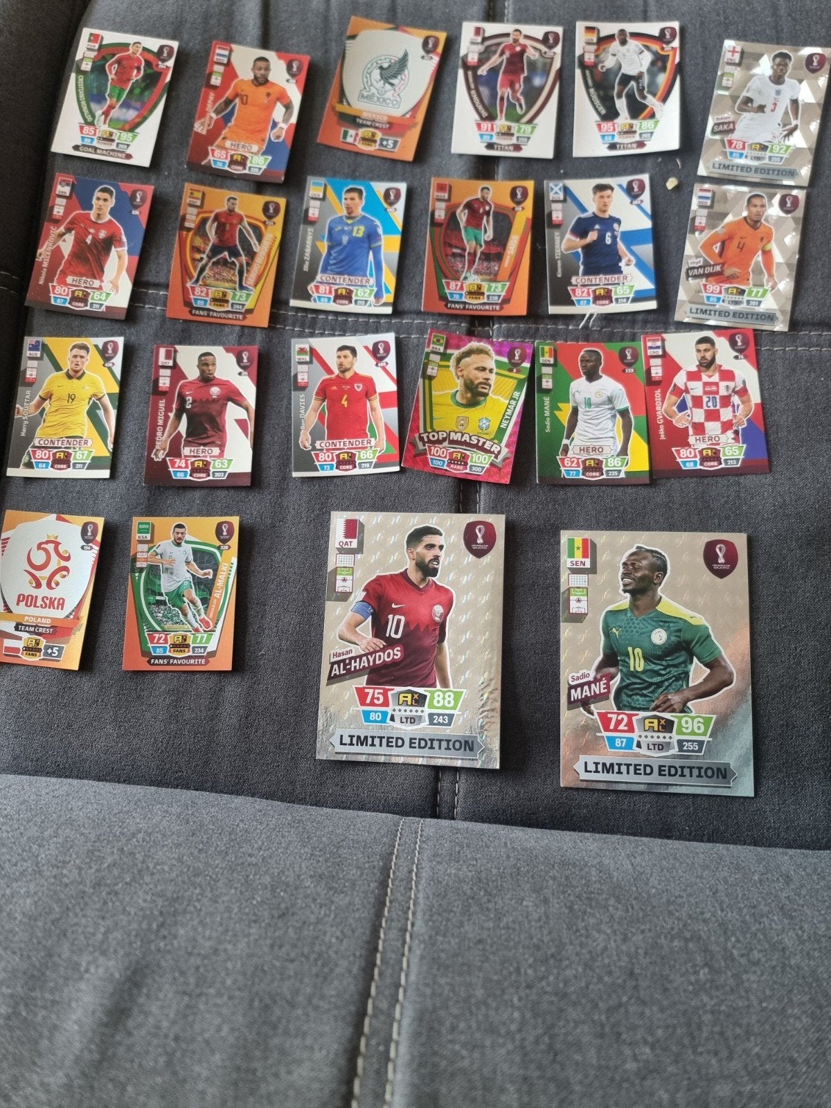 kaarten Panini WK 2022 Qatar, Verzamelen, Sportartikelen en Voetbal, Ophalen of Verzenden, Nieuw, Poster, Plaatje of Sticker