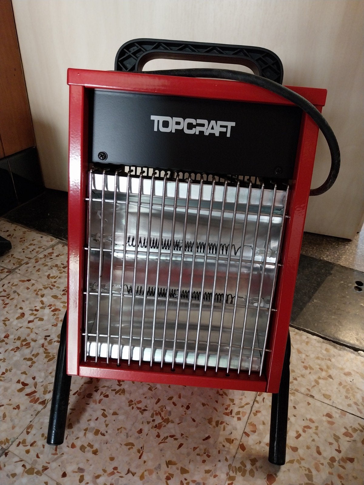 Warmtestraler, Ophalen