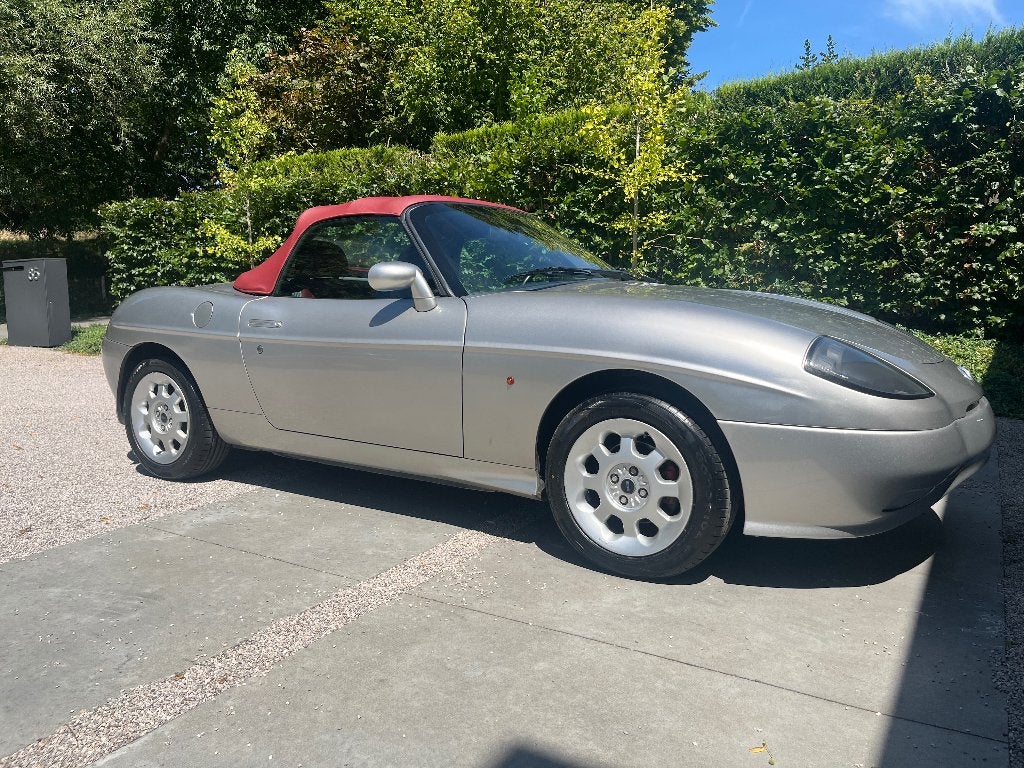 Fiat Barchetta(LE98) 83374 km, Auto's, Voorwielaandrijving, Cabriolet, Leder, Overige kleuren