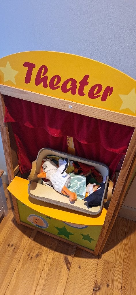 Poppenkast, Ophalen, Gebruikt, Poppenhuis