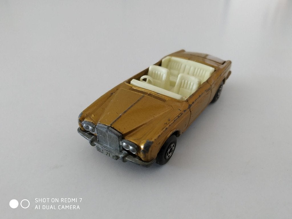 Matchbox series 69 - Rolls Royce Silver Shadow coupé 1969., Ophalen of Verzenden, Gebruikt, Auto