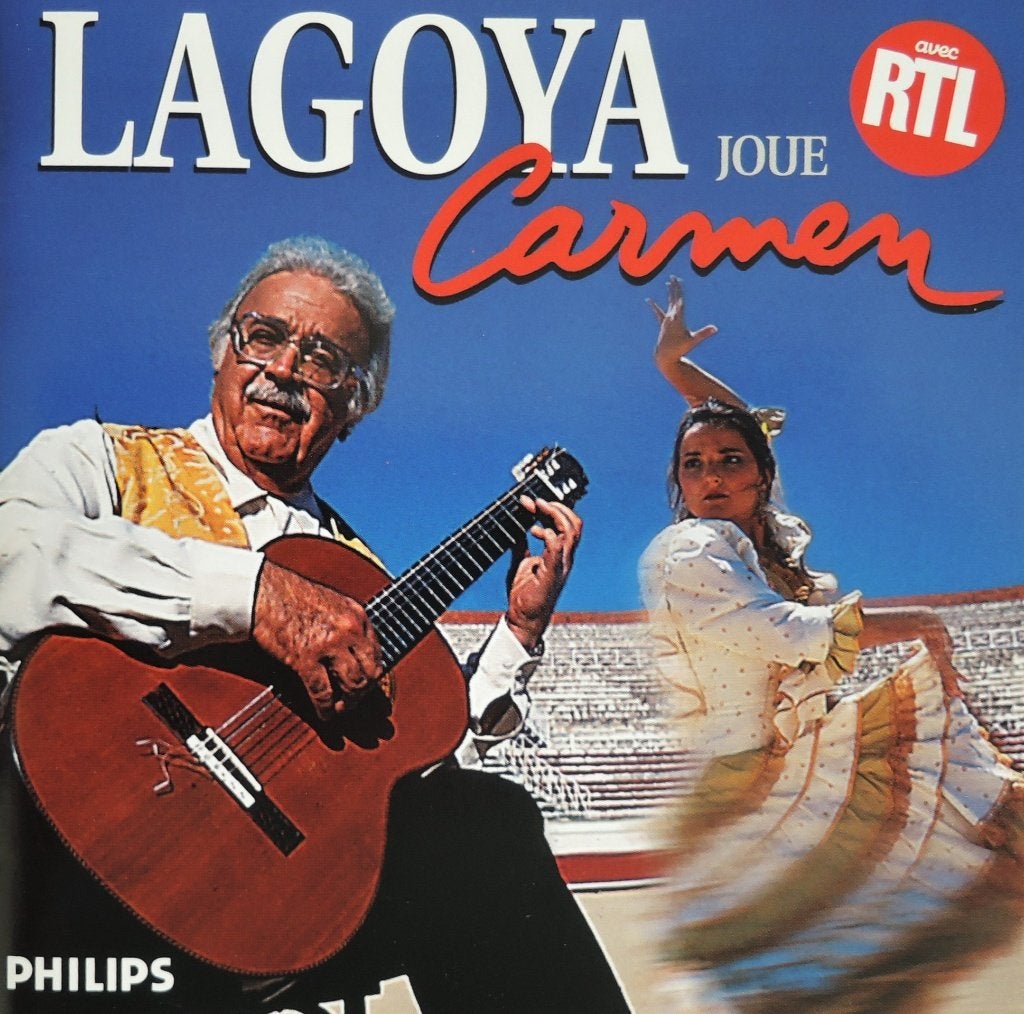 Lagoya joue Carmen - ASMF/ Sillito - PHILIPS - DDD - 1995, Ophalen of Verzenden, Zo goed als nieuw, Orkest of Ballet