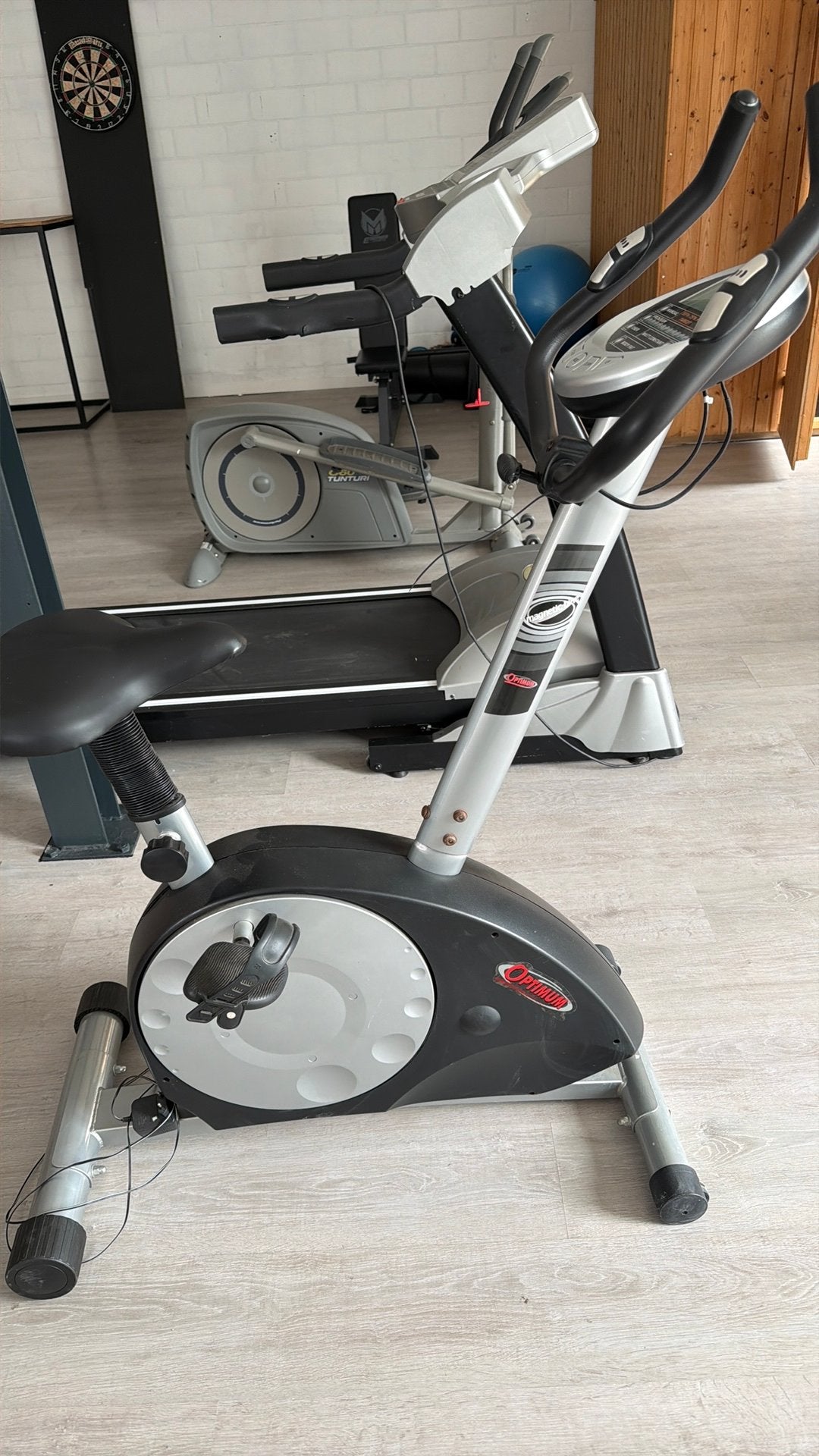 Fietstrainer/hometrainer Optimum, Enlèvement, Comme neuf