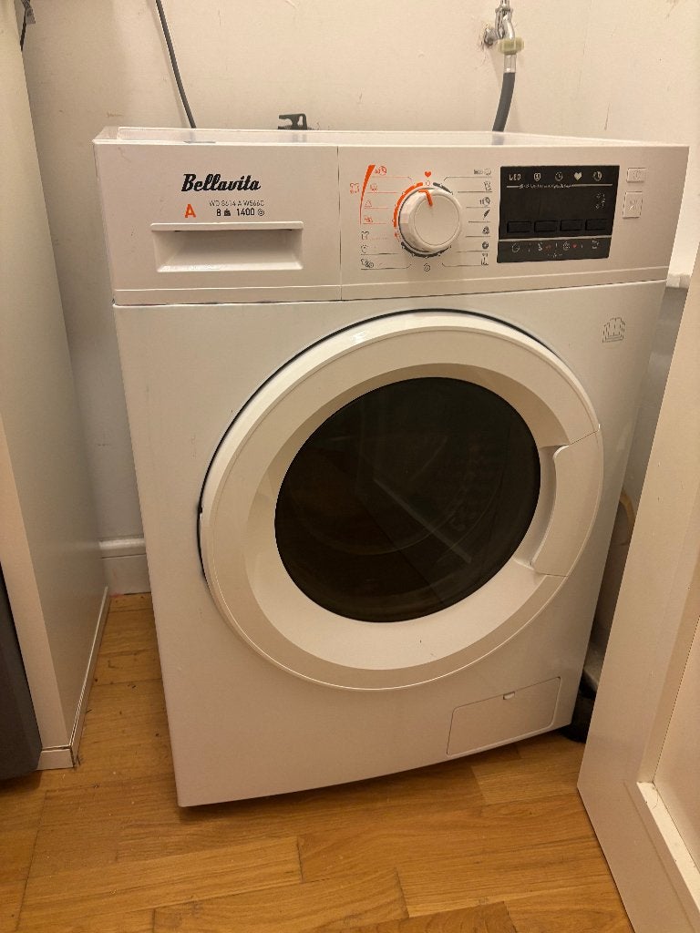 Machine à laver Bellavita, Elektronische apparatuur, Wasmachines, Gebruikt, 6 tot 8 kg, 90 tot 95 cm, Ophalen