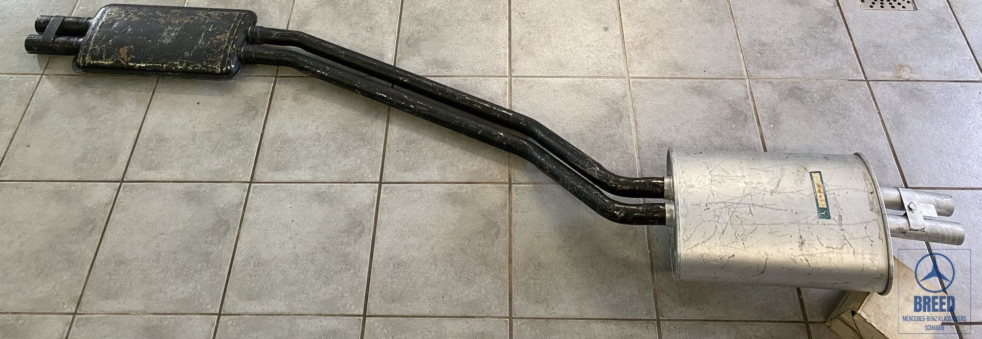 NOS uitlaat voor Mercedes-Benz R107 280SL 350SL 450SL, Ophalen, -, Nieuw, -