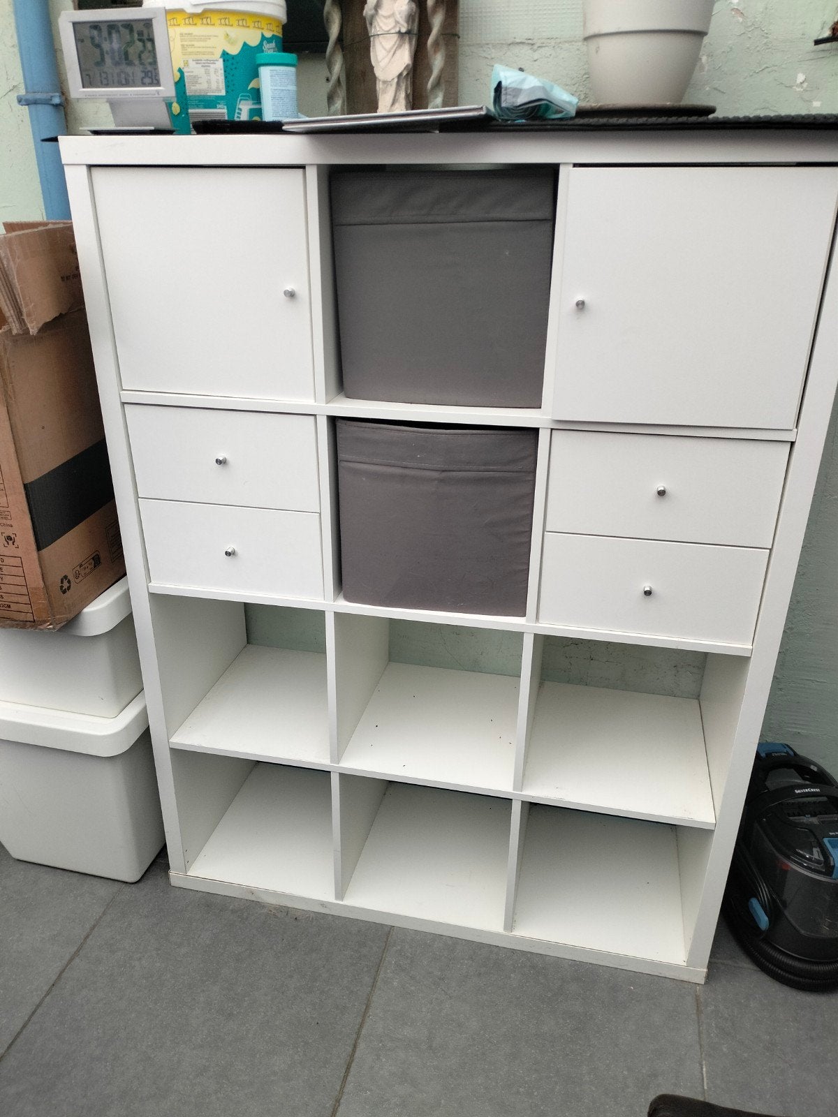 Ikea kast, Ophalen