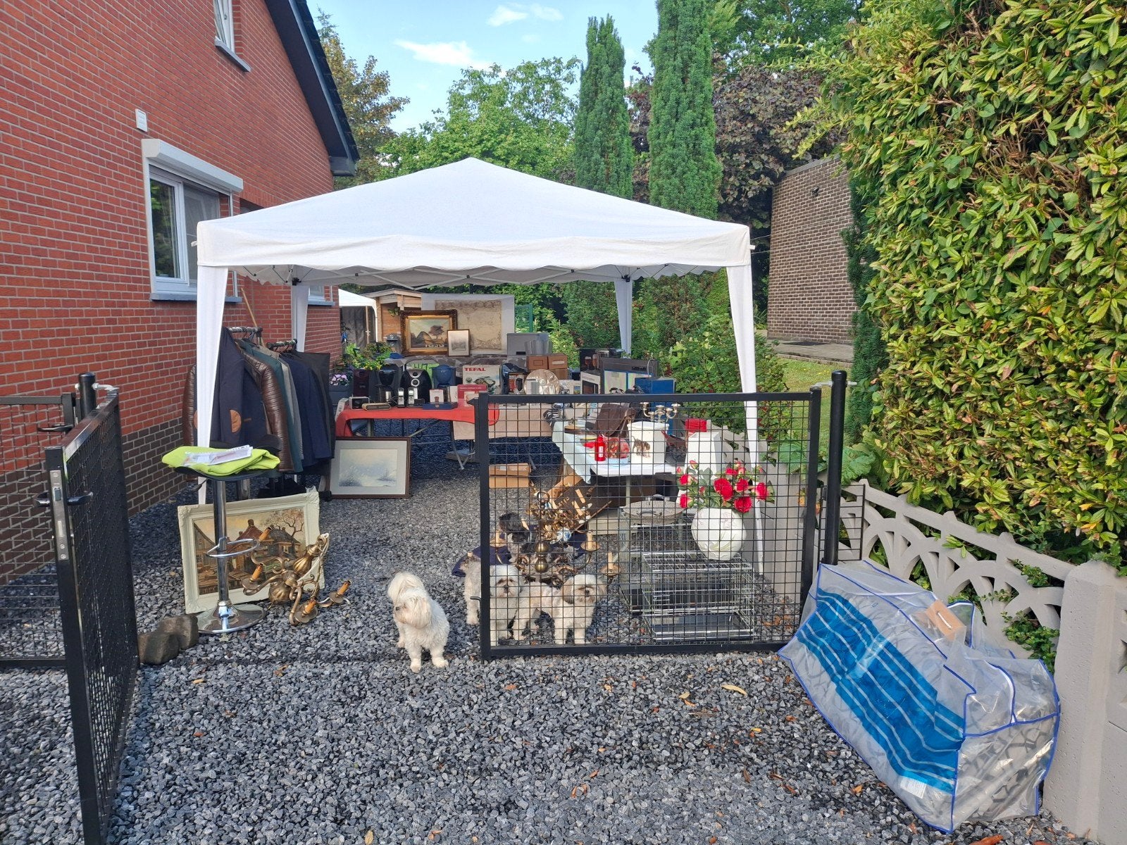 Vente de garage à Zutendaal, Enlèvement