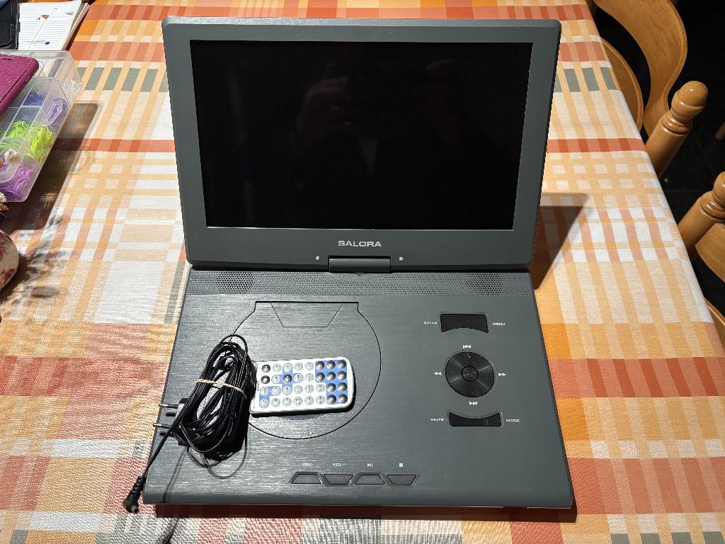 Salora DVD draagbare speler voor kinderen, Audio, Tv en Foto, DVD spelers, Draagbaar, Ophalen of Verzenden, Zo goed als nieuw