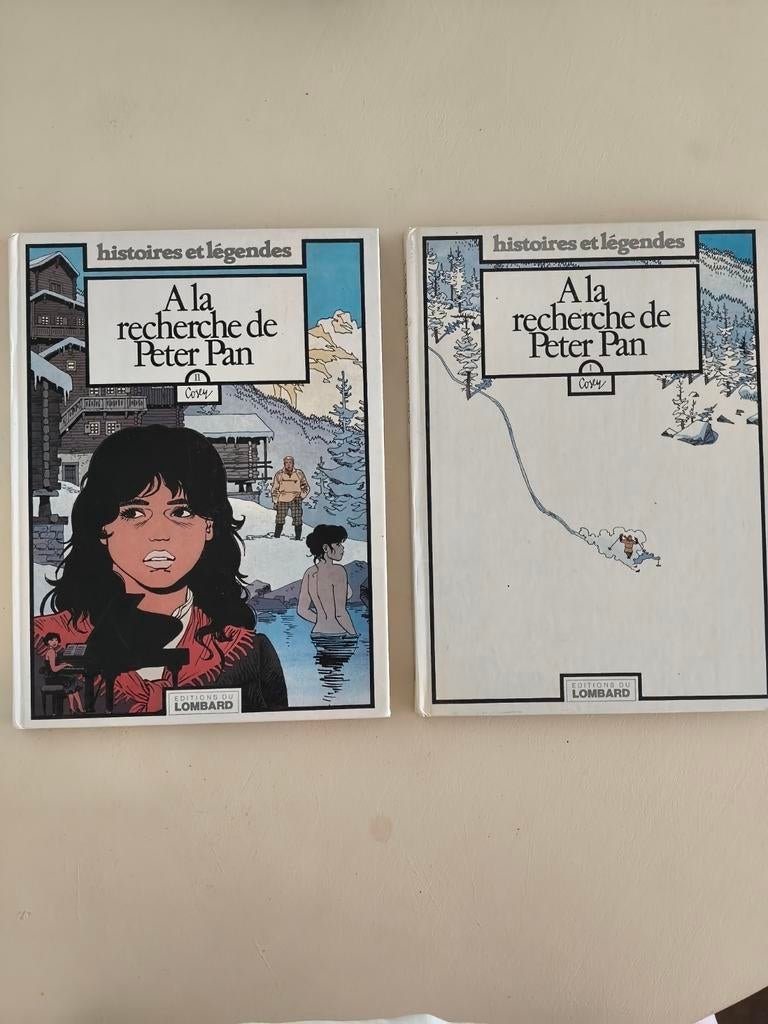2 bandes dessinées "A la recherche de Peter Pan" vintages, Envoi