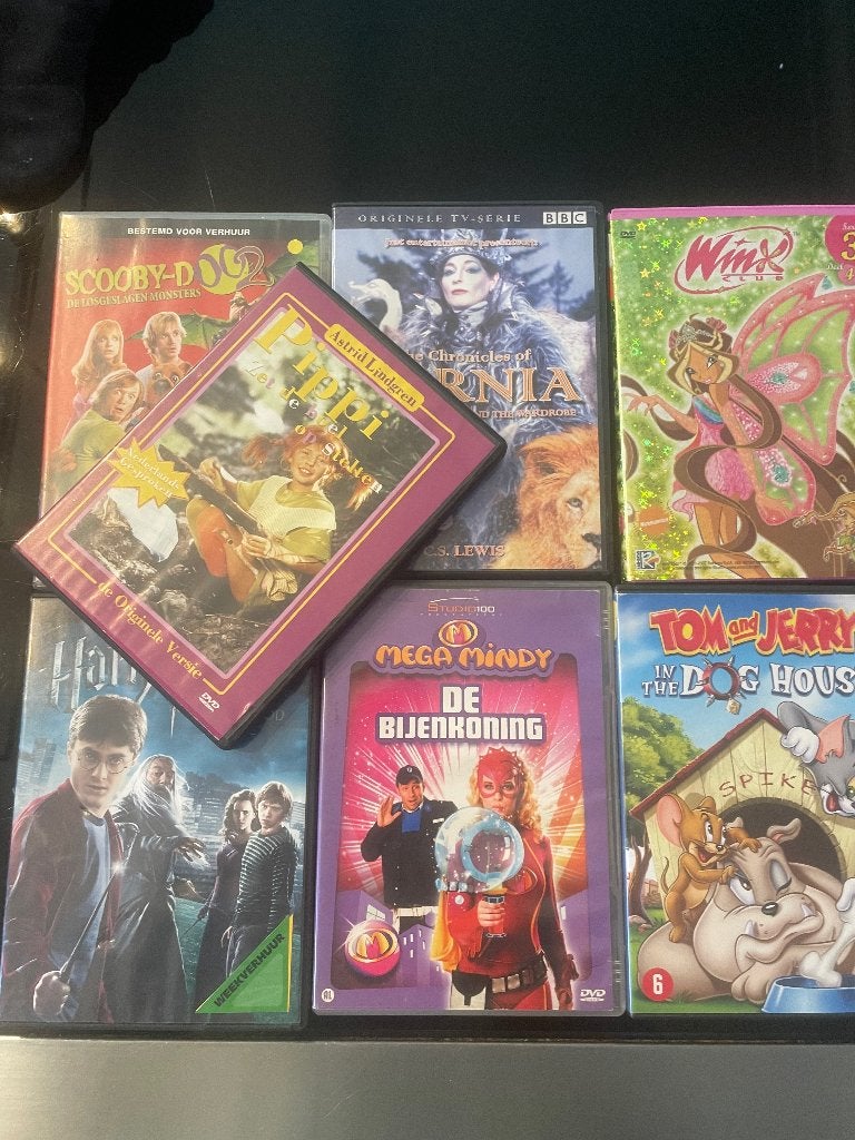 Lot van 100 dvds kinderfilms, Cd's en Dvd's, Ophalen, Zo goed als nieuw