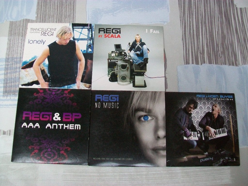 Regi - I Fail - Lonely - Punish - No Music - Single - Trance, Ophalen of Verzenden, Gebruikt, Dance Populair