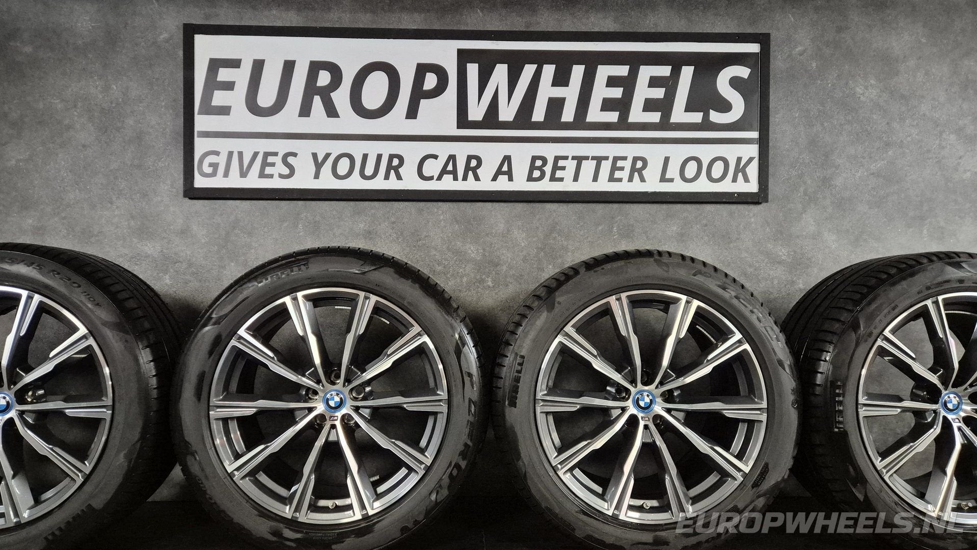 20 inch BMW 740M velgen X5 G05 X6 G06 zomerbanden, Auto-onderdelen, Gebruikt, -, -, Banden en Velgen