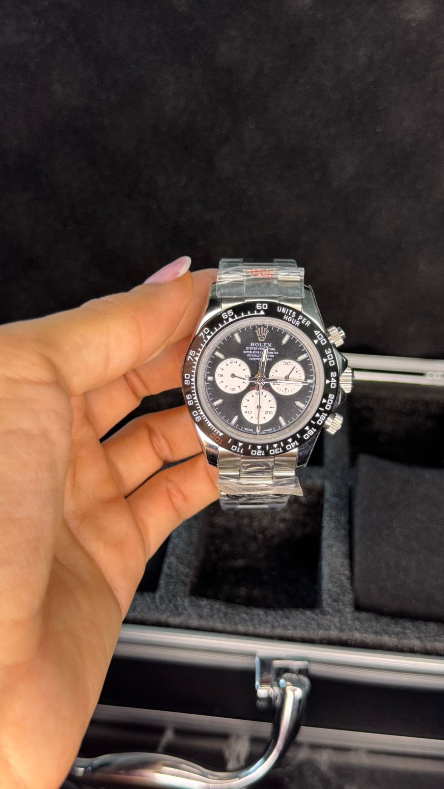 Luxueze mannen-horloge, Ophalen, Nieuw