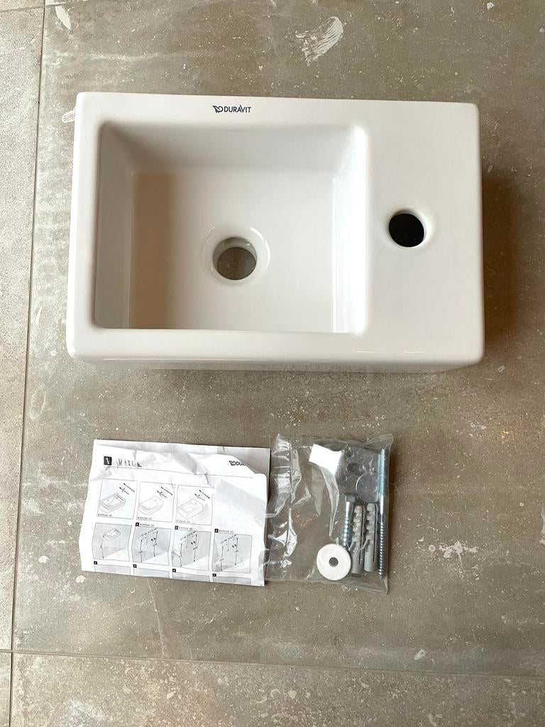 Evier/lave mains Duravit vero air 25x38, Enlèvement, Neuf