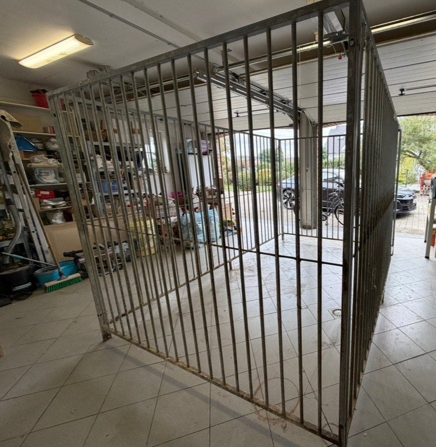 Chenil galvanisé, Animaux & Accessoires, Autres marques, Enlèvement, Utilisé, Enclos pour chien