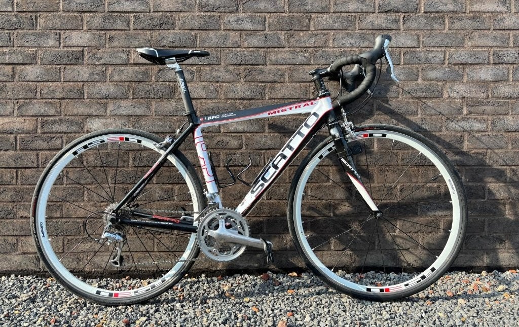 Scatto Mistral Racefiets (Maat 52) – Shimano 105, Autres marques, 10 à 15 vitesses, Frein sur jante, 49 à 53 cm