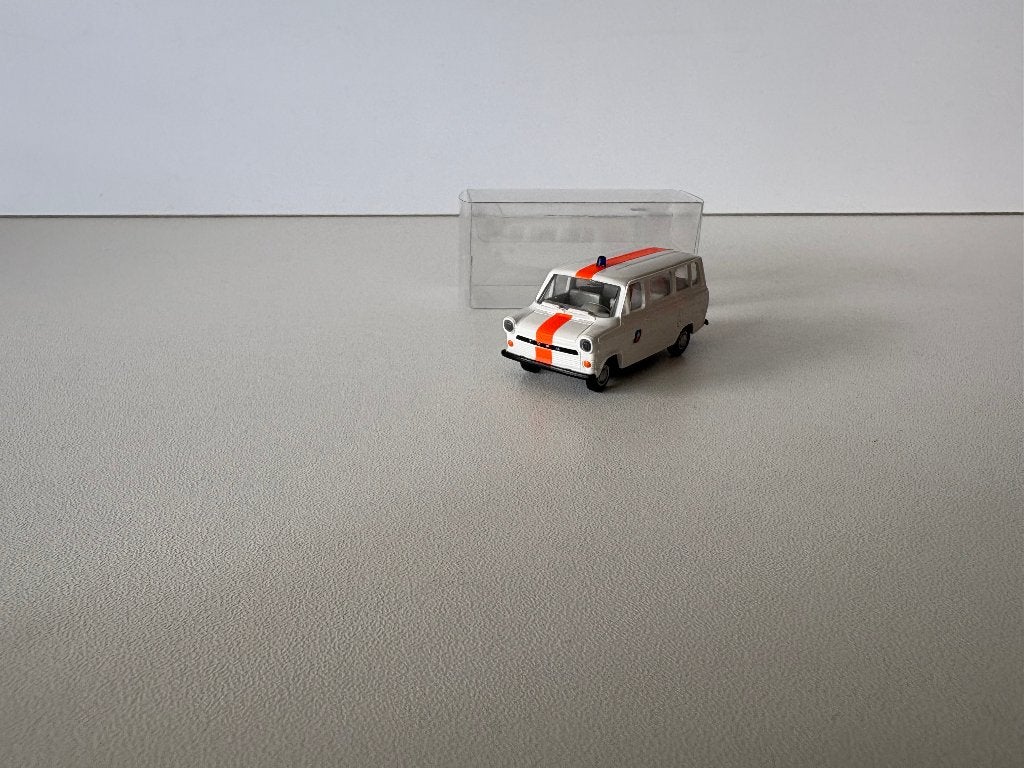 FORD TRANSIT - GENDARMERIE BELGE - BREKINA - 1:87, Envoi, Neuf, Bus ou Camion, Brekina