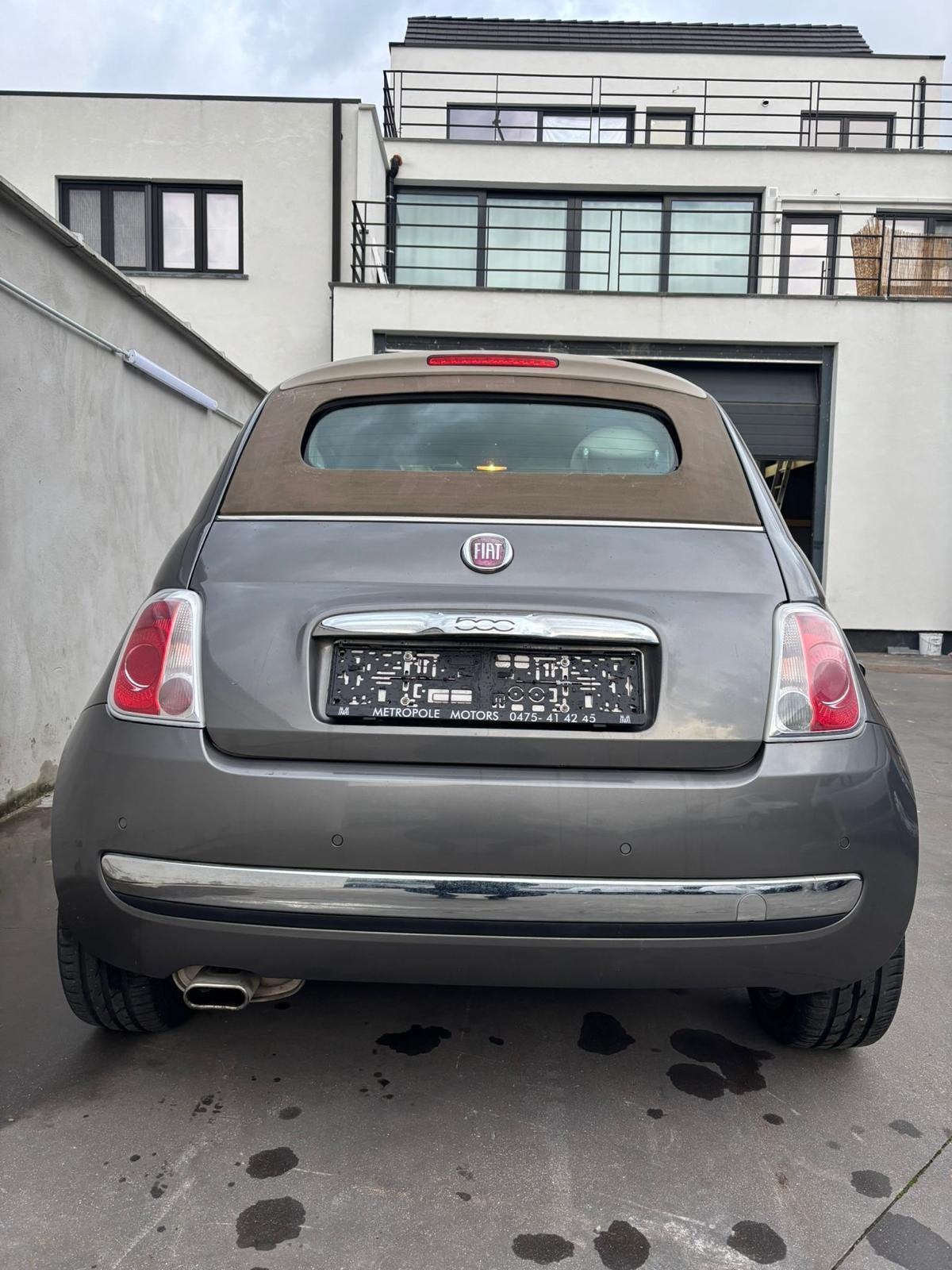 Fiat 500 cabrio 1.2 benzine, Auto's, Fiat, Euro 5, Bedrijf, Handgeschakeld, Radio