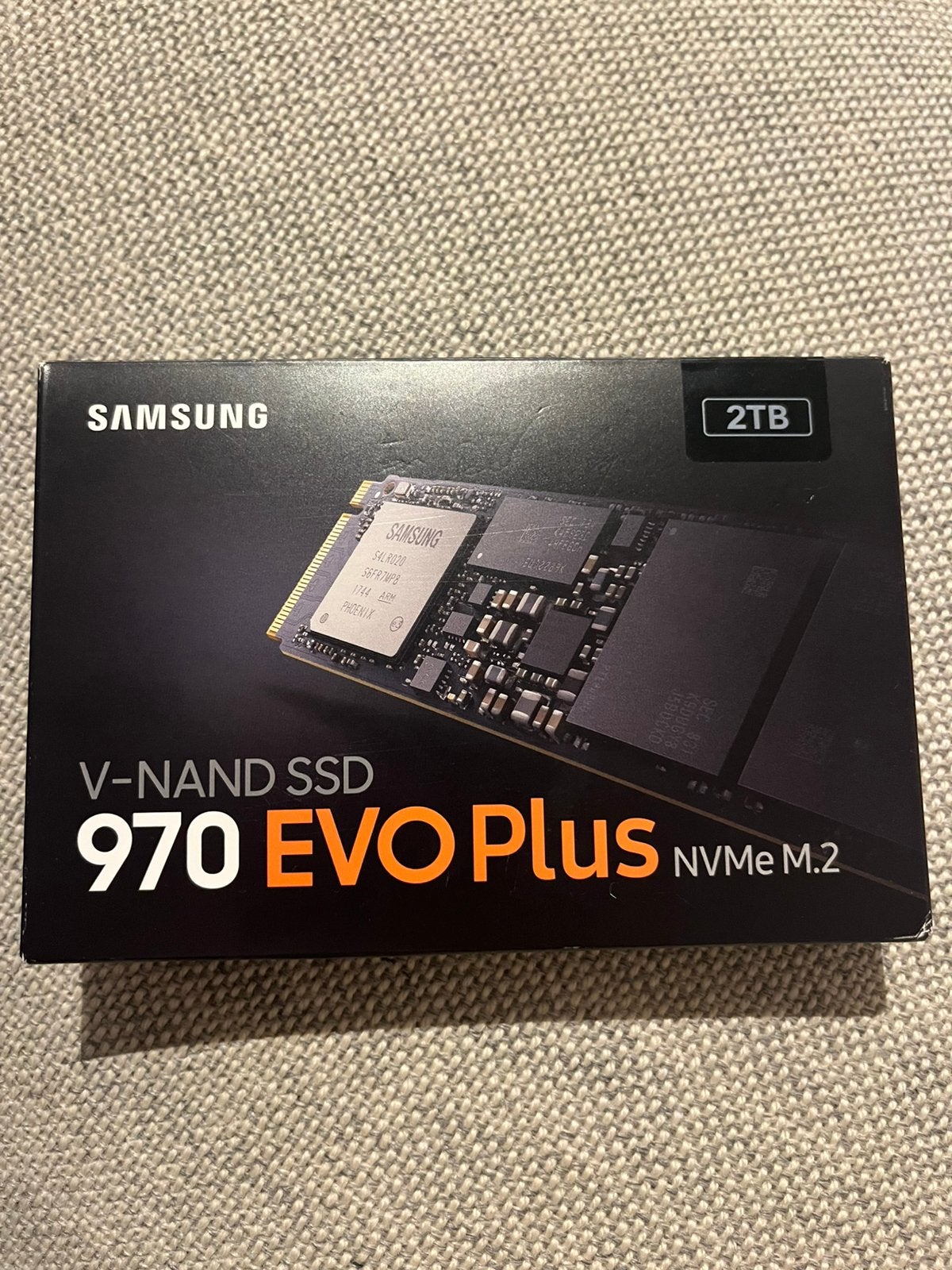 Samsung 970 EVO Plus 2TB NVMe M.2 SSD - In originele doos, Computers en Software, Harde schijven, Ophalen, Intern, Gebruikt, SSD