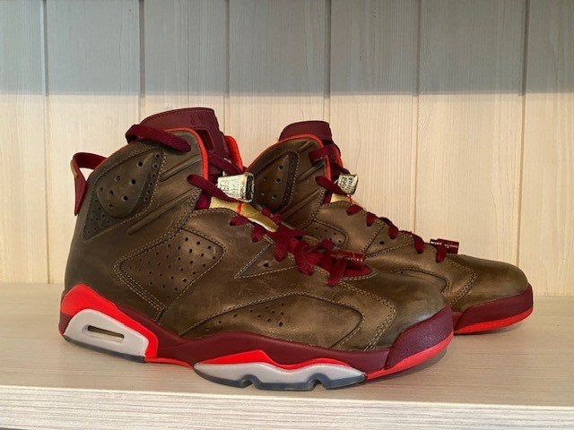 Michael Jordan 6 Retro Cigar size 45 as good as new, Enlèvement ou Envoi, Comme neuf, Taille 46 (S) ou plus petite, Autres types