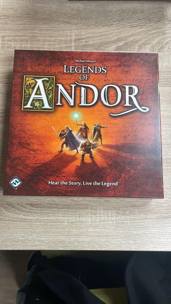Legends of Andor, Hobby en Vrije tijd, Gezelschapsspellen | Bordspellen, Gebruikt, Een of twee spelers, Drie of vier spelers, Ophalen of Verzenden