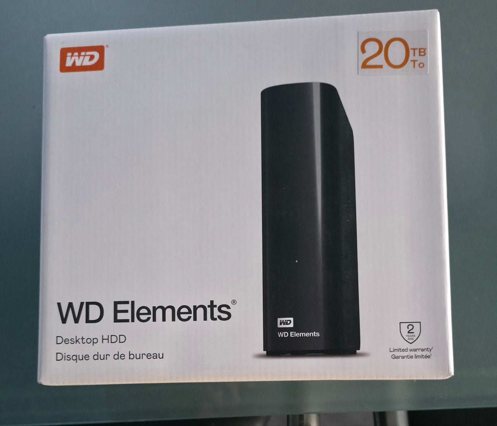 Western Digital Elements Externe HDD 20TB, Computers en Software, Harde schijven, Western Digital, HDD, Ophalen of Verzenden, Zo goed als nieuw