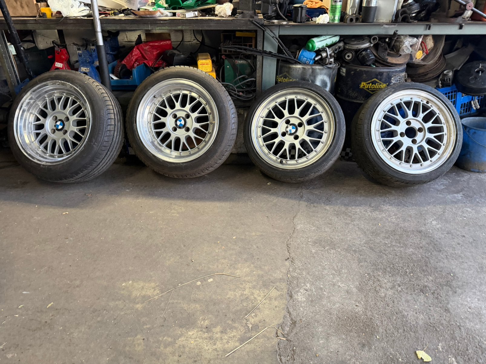 Jantes style bbs lm 4x100 16 pouces, Enlèvement, 16 pouces, Pneu(s)