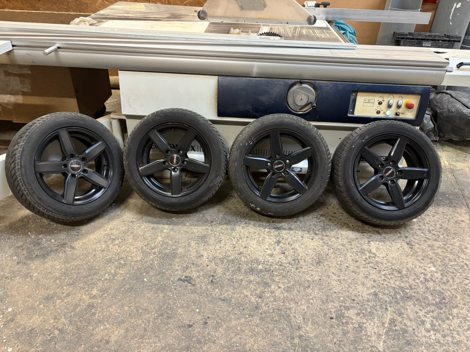 Winterbanden bmw 1 reeks, Ophalen, Winterbanden, Velg(en)