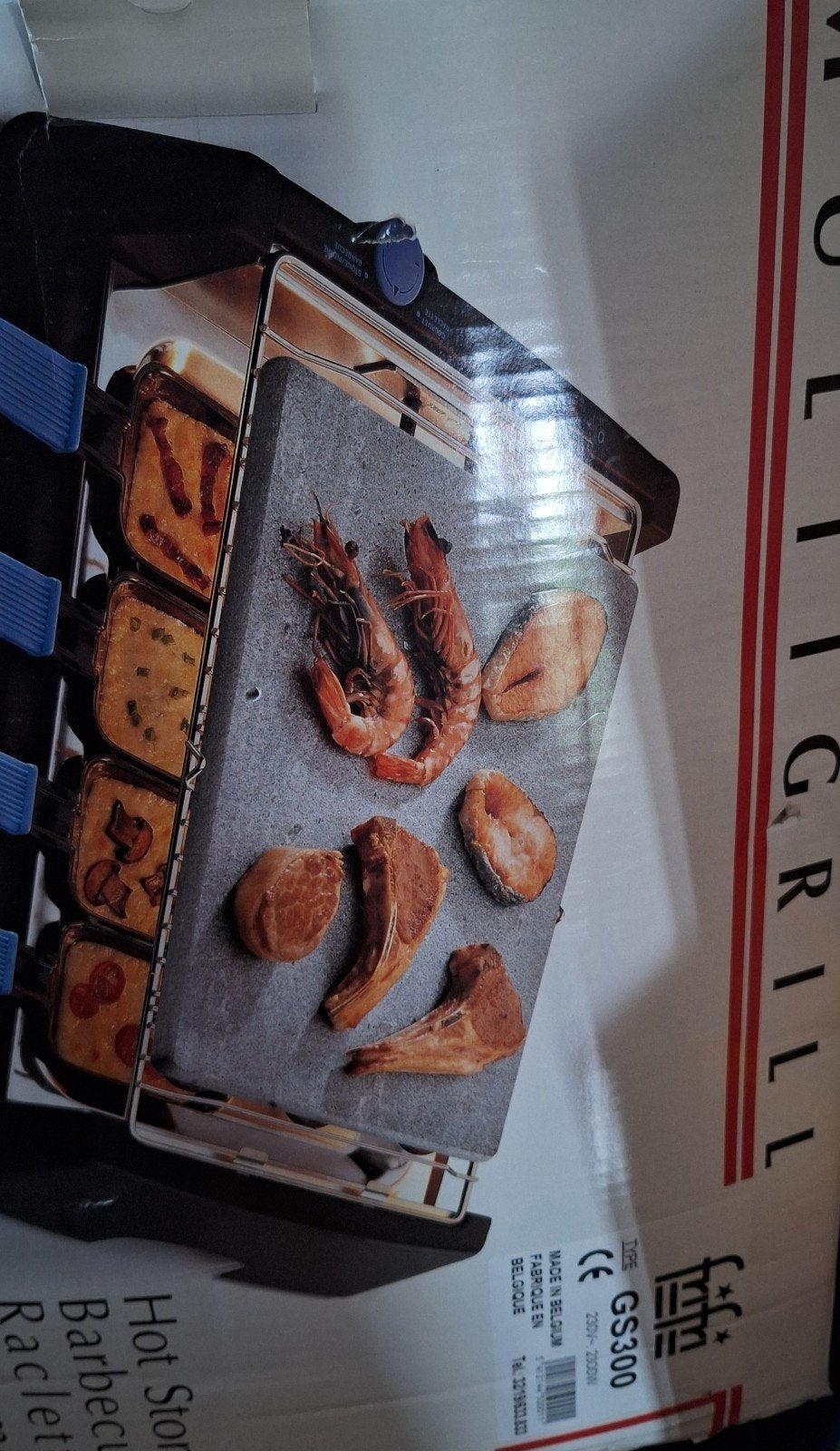 Frifri gourmetstel,zogoed als nieuw, Ophalen
