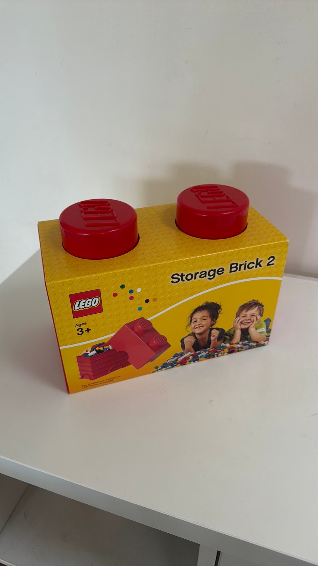LEGO Storage brick 2 - rood - NiEUW, Ophalen, Lego, Overige typen, Nieuw