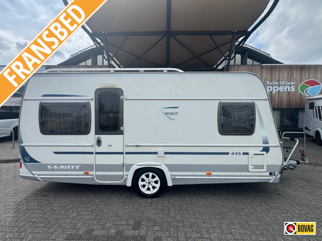 Fendt Bianco 445 TFB, Caravanes & Camping, Caravanes, Jusqu'à 4, Lit dans la longueur, 5 à 6 mètres, Poêle