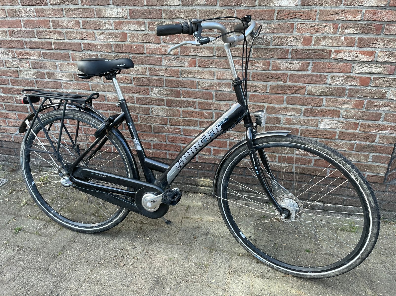 Fiets (NIEUWSTAAT), Fietsen en Brommers, Fietsen | Dames | Damesfietsen, 47 tot 50 cm, Versnellingen, Zo goed als nieuw, Trommelrem