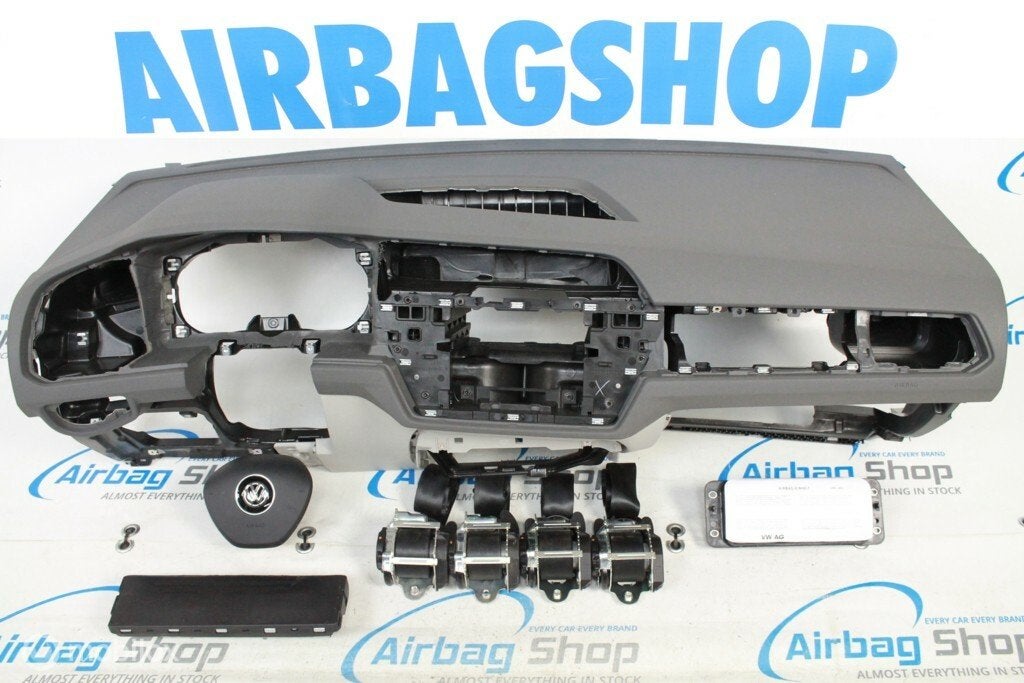 Airbag kit Tableau de bord gris/beige VW Touran, Autos : Pièces & Accessoires, Enlèvement ou Envoi, Utilisé