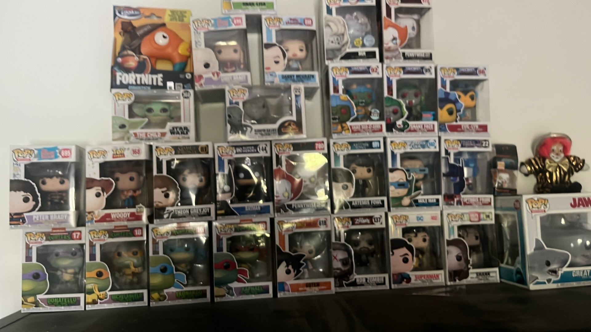 Funko pops, Ophalen, Zo goed als nieuw