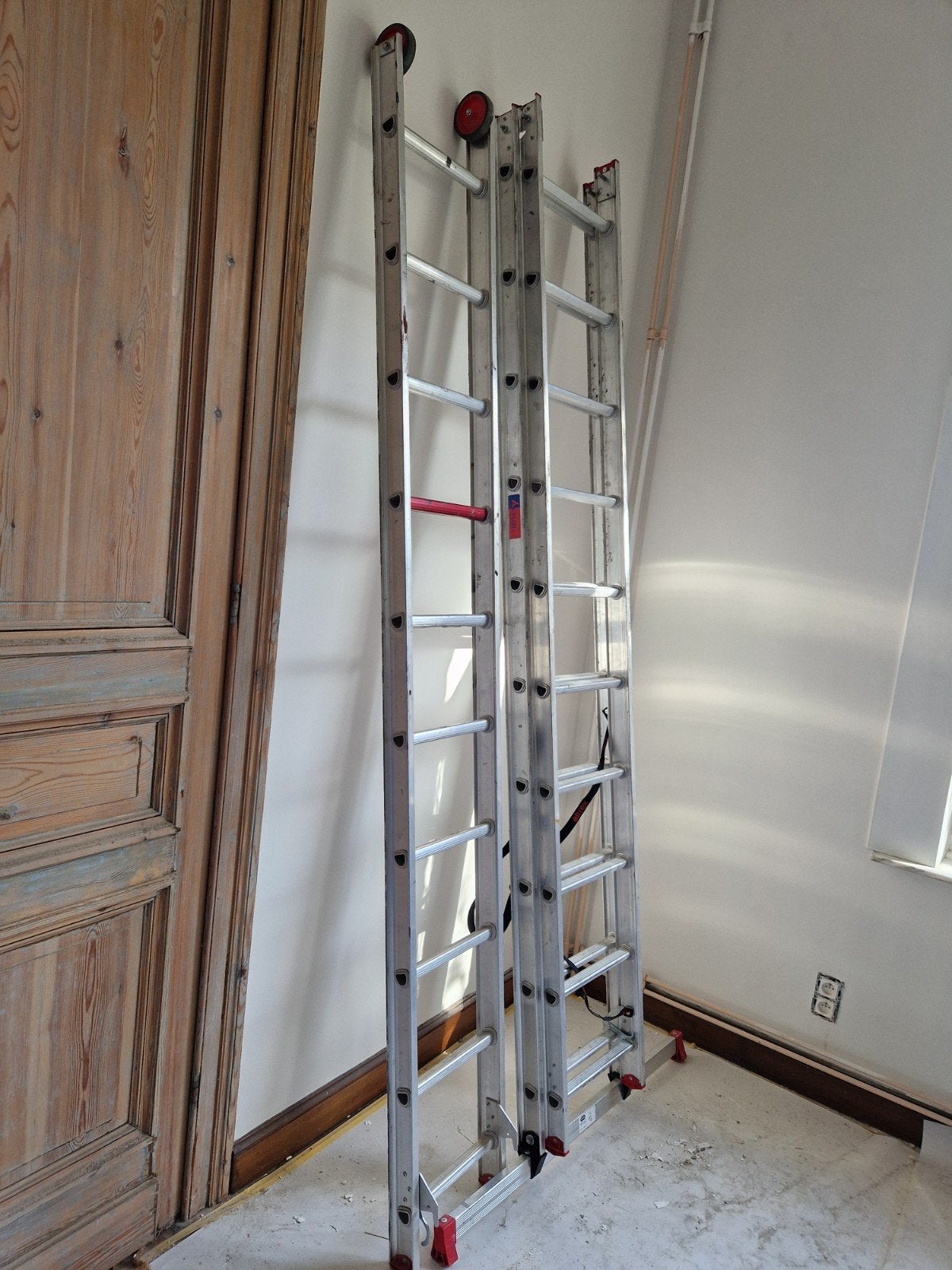 Echelle droite transformable Altrex - 3 x 10 échelons, Ophalen, Gebruikt, Ladder, Opvouwbaar of Inschuifbaar