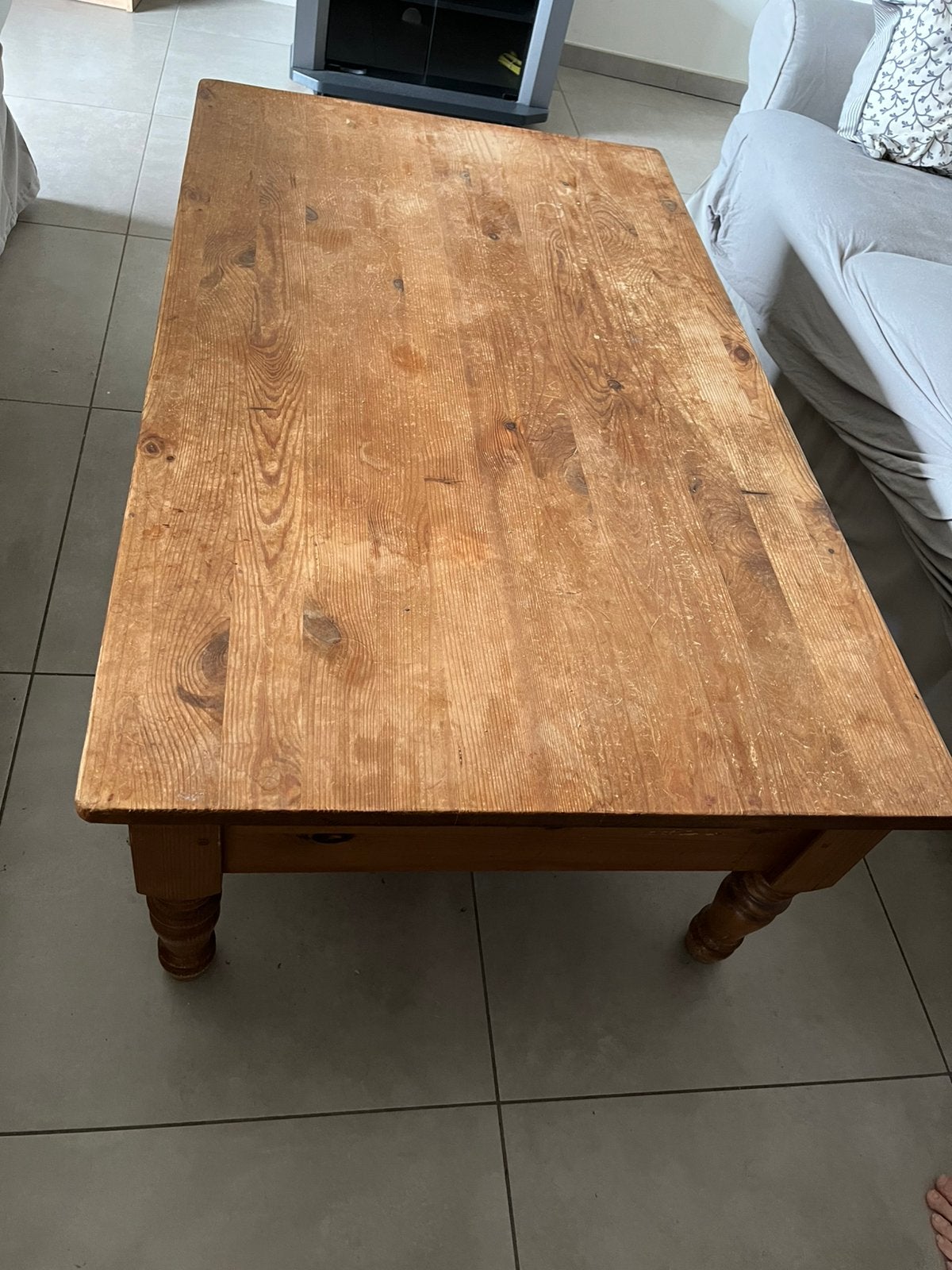 Salontafel, Maison & Meubles, Tables | Tables de salon, 100 à 150 cm, Klassiek, Enlèvement, Utilisé